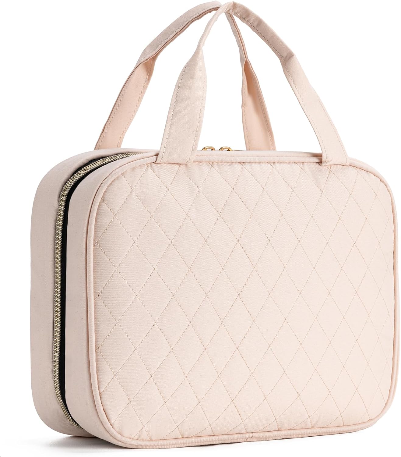 Travel Toiletry Bag - Hanging Toiletry Bag for Women, Waterproof Makeup Cosmetic Bag Travel Organizer for Accessories, Shampoo, Full-size Container